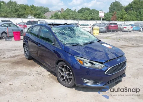2017 Ford Focus Sel z USA, uszkodzony, nr VIN 1FADP3M24HL244082